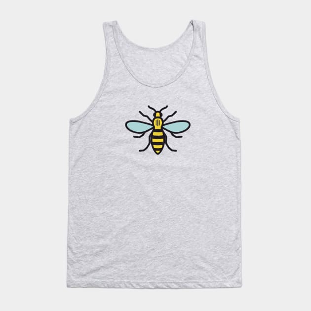 Manchester Bee Tank Top by JamieEvans